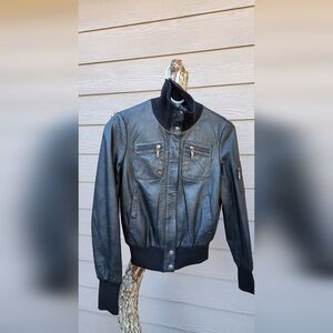 Men's Black  Super Soft Leather Jacket